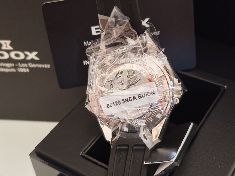 Edox Skydiver Neptunian нов с гаранция