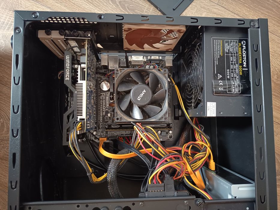 PC buget gaming AMD X740, gtx 750TI, 8 GB, ssd 120+ 320 GB,
