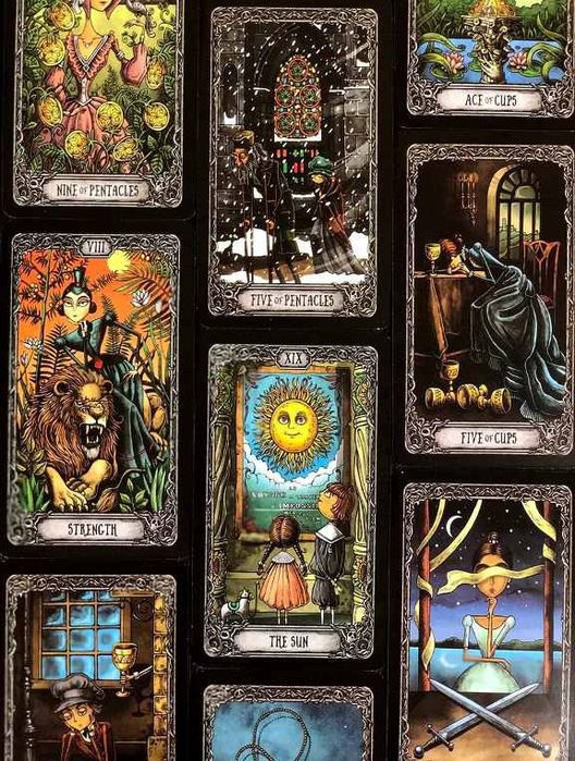 Карты МАК Таро Тёмного особняка (The Dark Mansion Tarot), разм. 6*10.