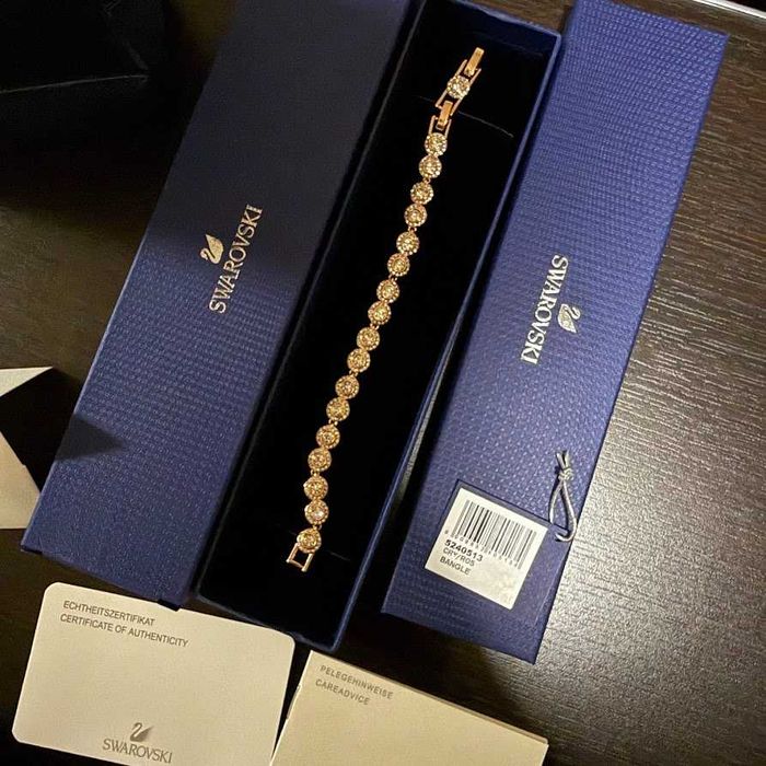 Bratara Swarovsk Rose/Gold Angelic