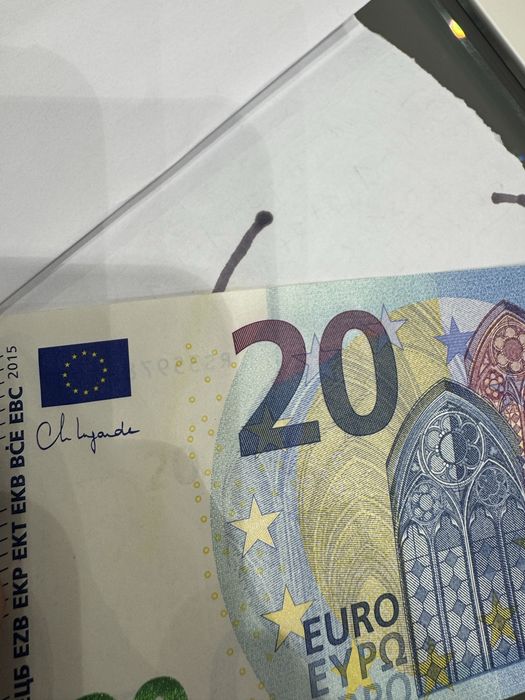 Маркер за проверка на фалшиви пари, банкноти, евро, лева, долари