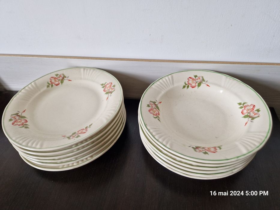 Platouri mari portelan,sticla,farfurii