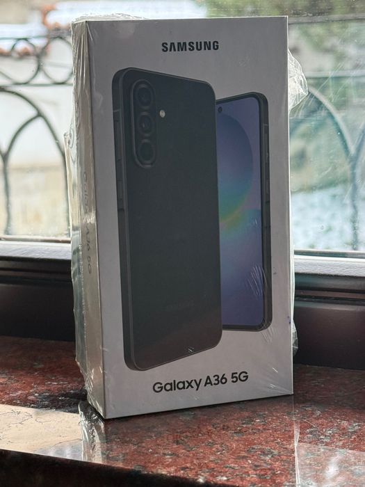 НОВ Samsung Galaxy A36 + безжични слушалки (запечатани, с гаранция)