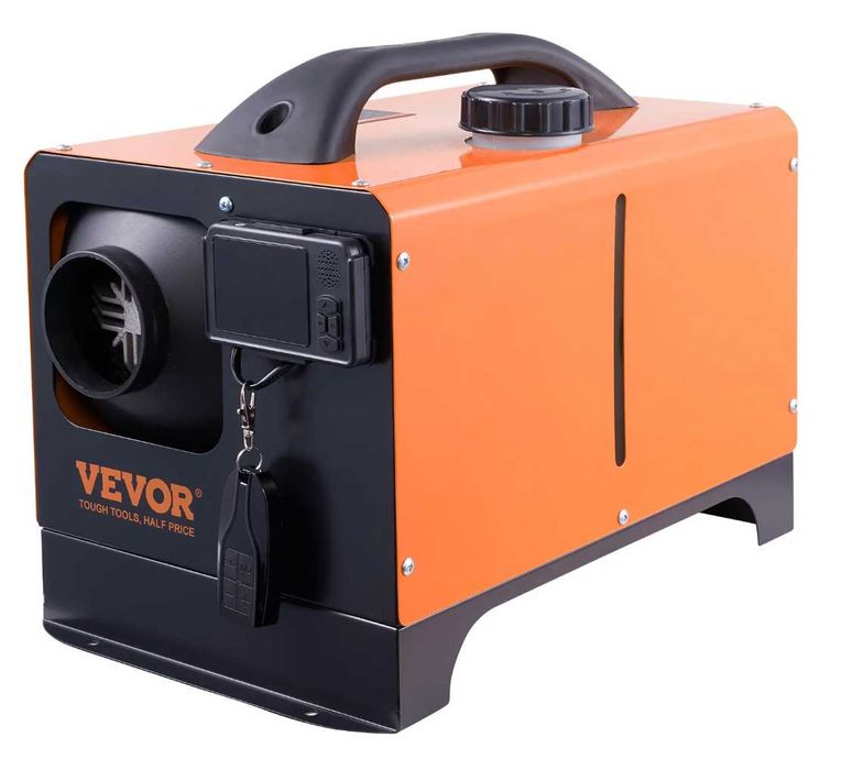 ПРЕНОСИМА Дизелова суха печка VEVOR 8 kW - 12 V,  с Bluetooth