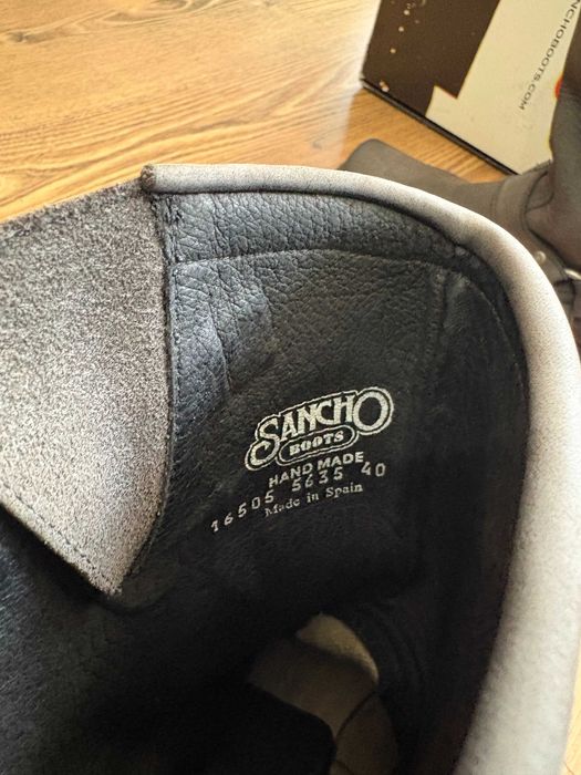 Sancho Boots din piele naturală – handmade Spain – mărimea 40