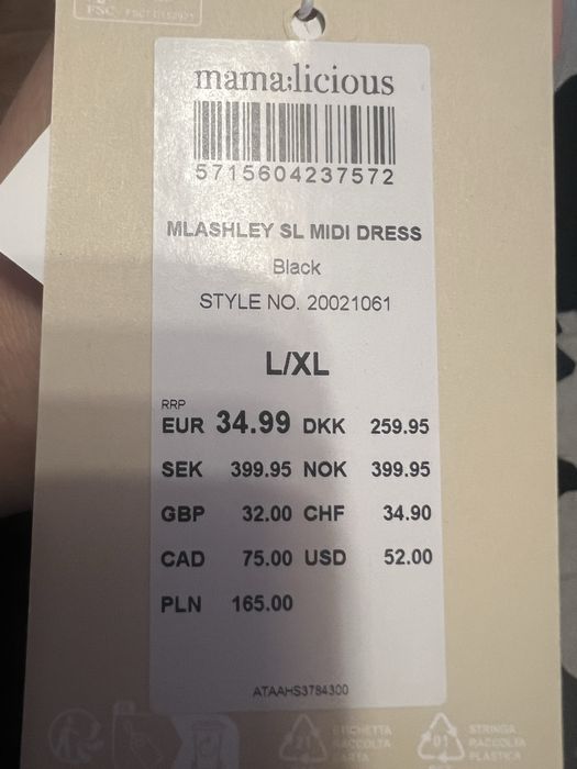 Rochie gravida Mamalicious noua