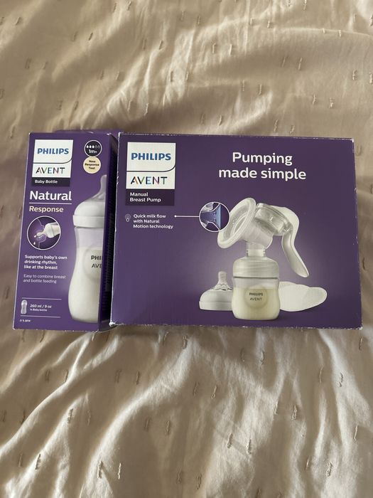 Ръчна помпа за кърма philips+подарък