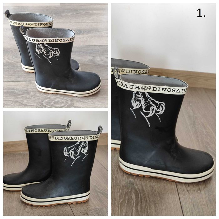 Детски гумени ботуши, апрески, маратонки, джапанки, кецове - №29-30