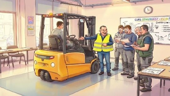 Cursuri Stivuitorist autorizat ISCIR