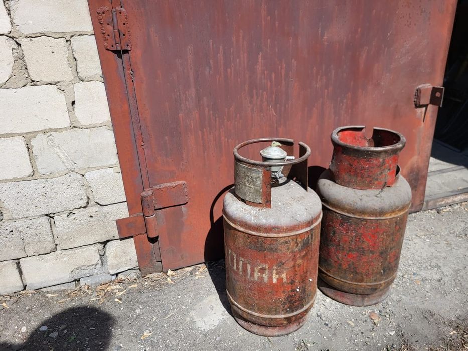 Газовый баллон две