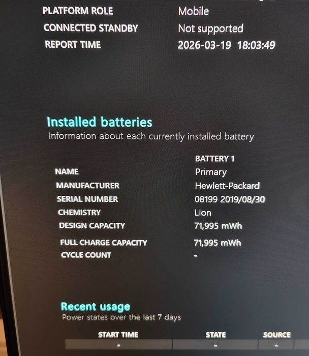 HP Zbook 15 G6 i7 9750H Placa de baza componente ecran baterie