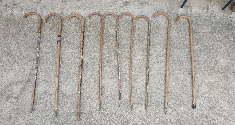 Colecție de 9 bastoane
