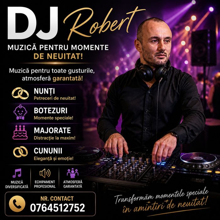 Dj evenimente București și Ilfov