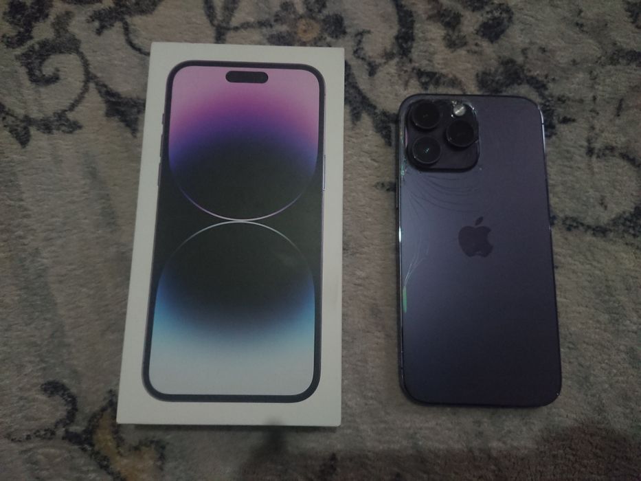 iPhone 14 pro max 256gb ЗАБЛОКИРОВАН МОШЕЙНИКАМИ