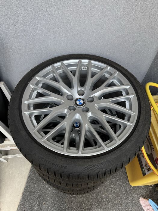 Roti iarna BMW G11 jante Audi BBS Speedline 5x112 anvelope 245 40 20