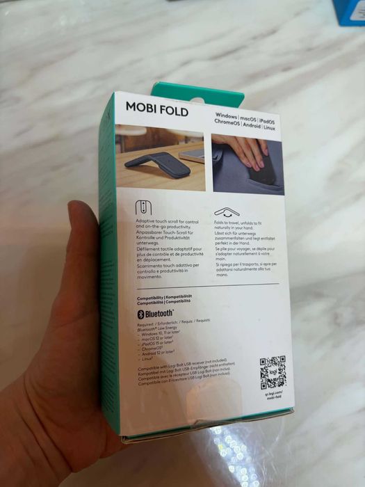 Mouse pliabil Logitech Mobi Fold - ca nou
