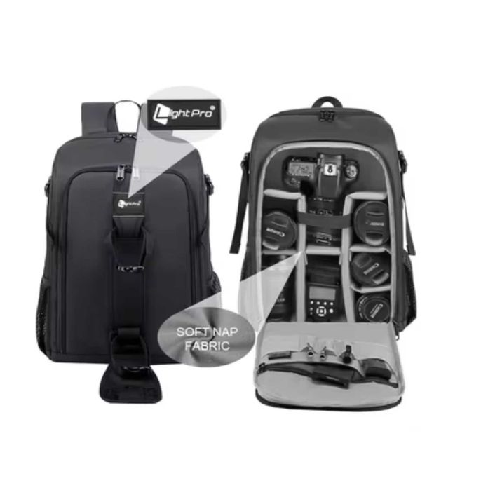 Голяма фотографска раница LightPro 30L за Canon , Sony , Nikon