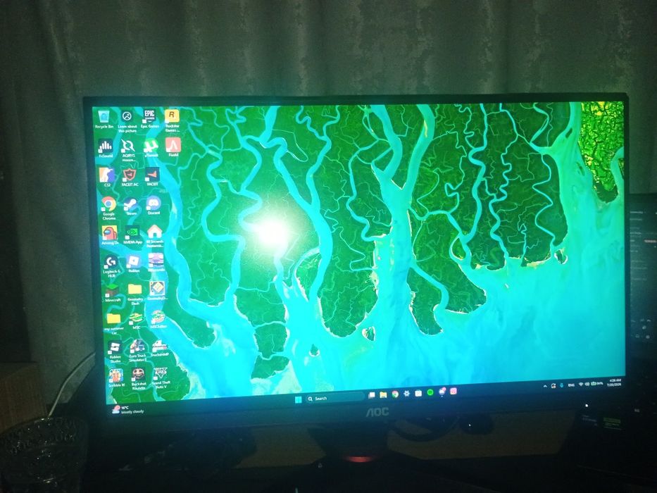 Monitor Aoc 165 hz 1ms