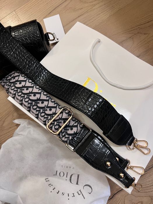 Чанта черна диор