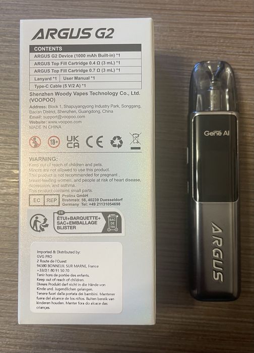 Voopoo Argus G2 impecabil