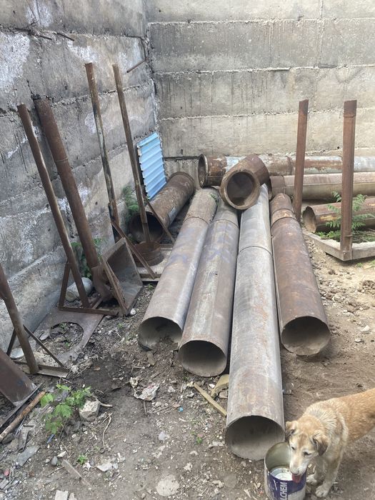 Пылеуловитель, Циклон, Трубы