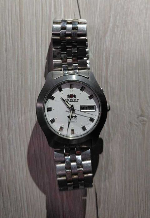 Винтажные японские механические часы Orient Crystal 3 Star