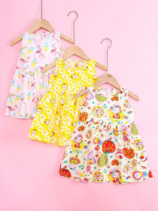 Детски летни рокли 4г
