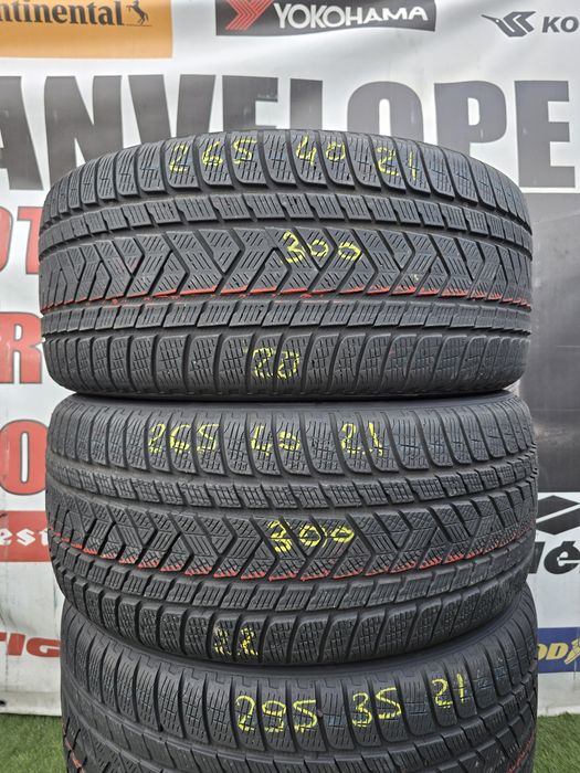 Set 265 40 21  295 35 21 pirelli m+s