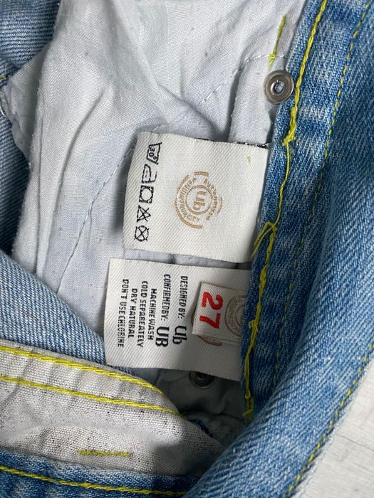 Дънки UB Jeans, широк крачол