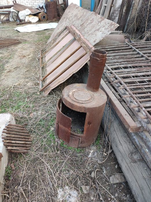 Буржуйка металлическая