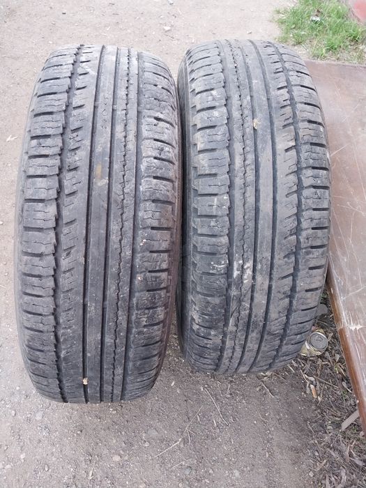2 шины Nokian 235 70 R16.