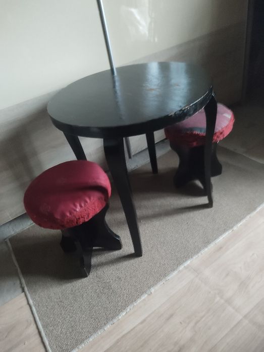 4 buc Masa lemn veche masa cafea