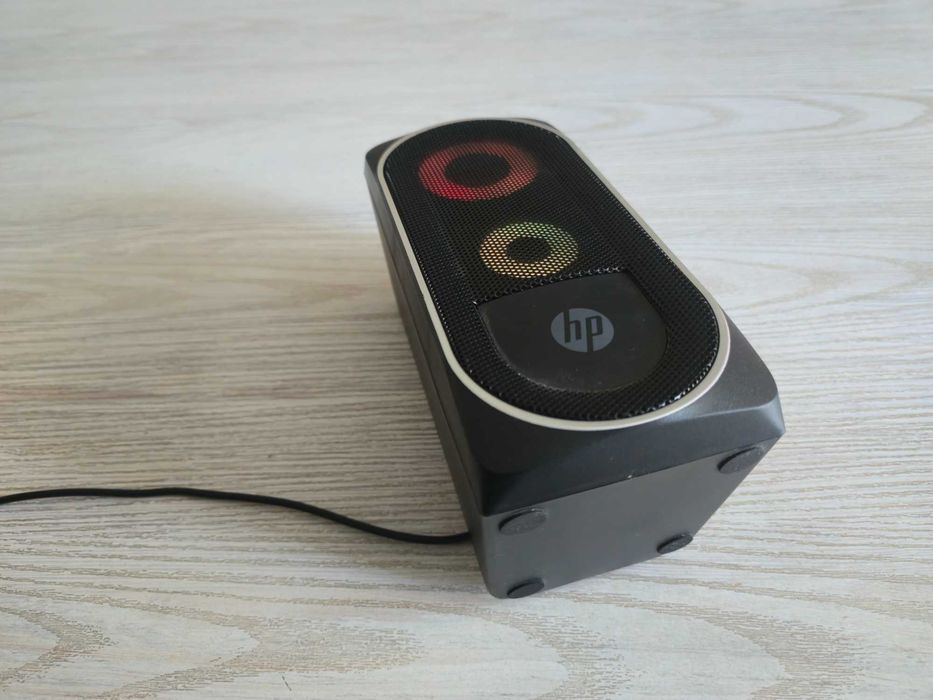 Музыкальные колонки для ПК hp DHE-6001 Multimedia Speaker LED RGB, Б/У