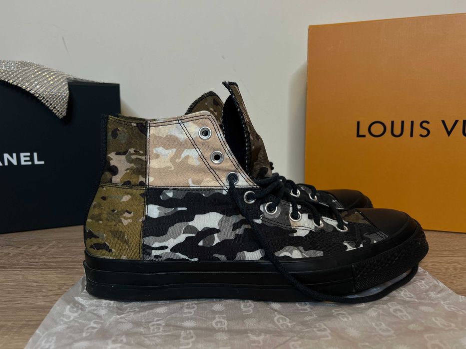 ОРИГИНАЛНИ - Мъжки камуфлажни кецове Converse, номер 45 – като НОВИ