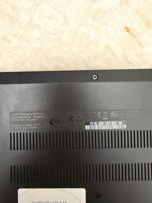 Ноутбук Lenovo ThinkPad