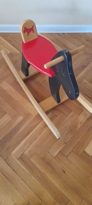 Детско дървено конче от Икеа