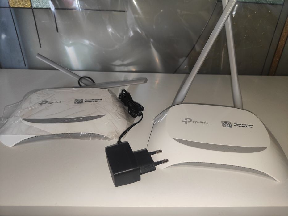 Модем tp-link, wi fi, 4 порта