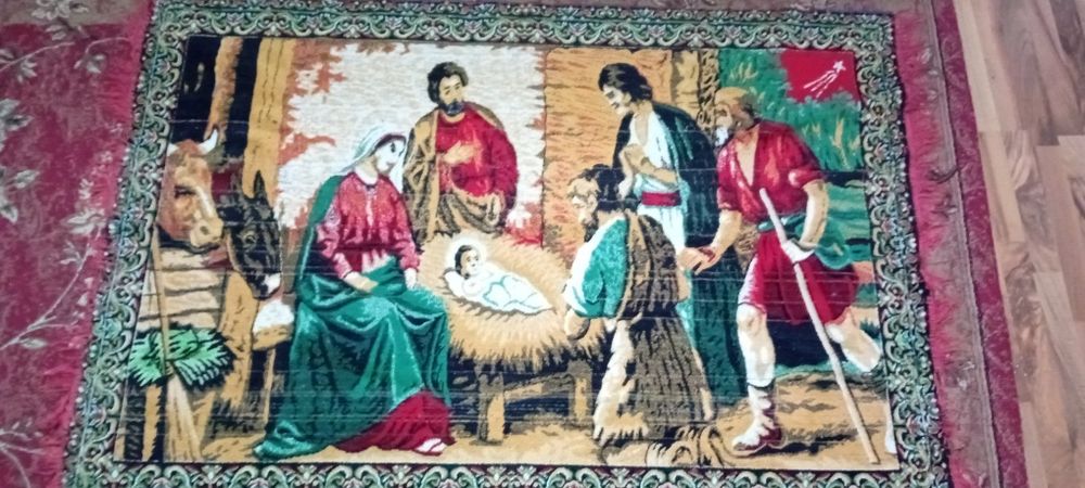 Vând carpetă nașterea Domnului Iisus Hristos