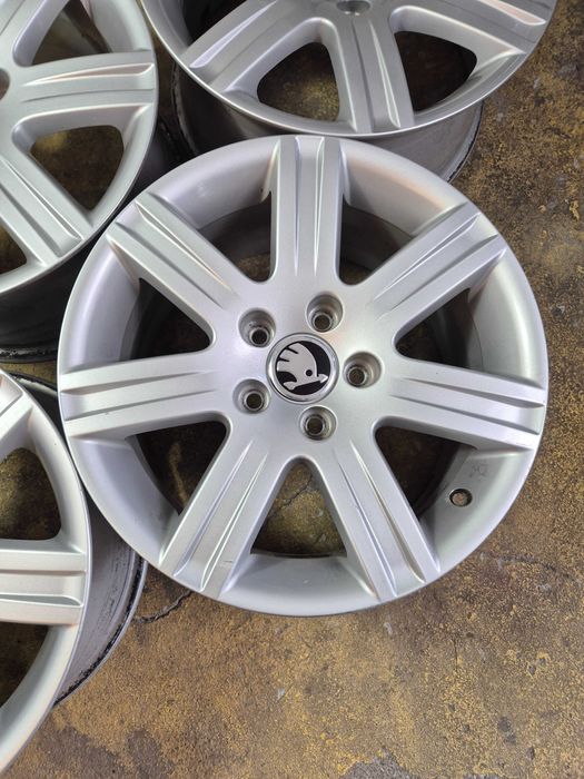 4 Jante Aliaj 5x112 16'' OEM Skoda Octavia Karoq Kodiaq Superb Yeti