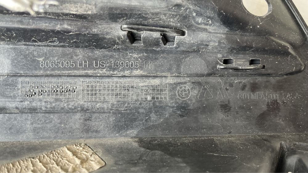 Лява и дясна решетка за халоген BMW X3 G01