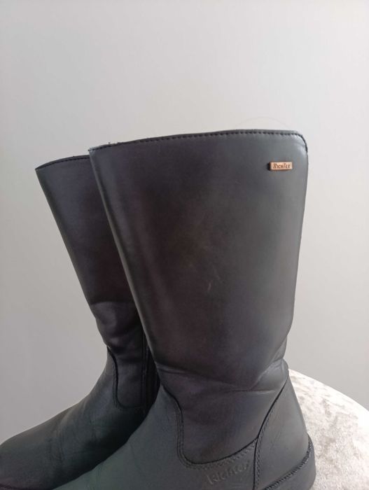 Cizme lungi  din piele naturala, pentru fetite