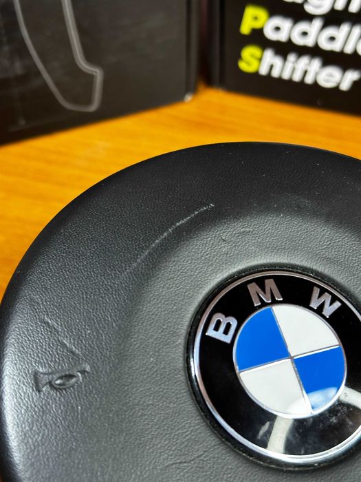 Airbag PIELE ORIGINAL BMW - Volan M - M3 / M4 / M6 - Extended Leather