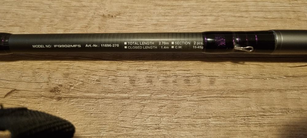 Lansetă spinning Daiwa Infinity-Q 2.70m 15-45g