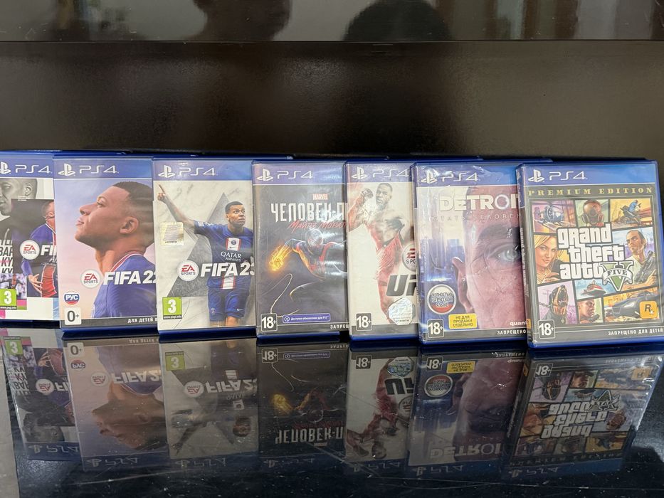 Обмен Ps 4 с 2 джостиками и с 7 дисками На Игровой Пк