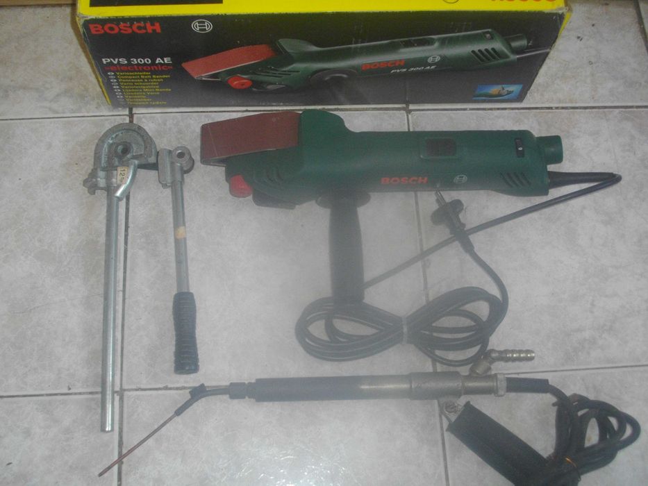 Bosch Швейц.Мини Лентов Шлайф/Тръбогиб 12мм/Заваряващ Апарат Пластмаса ...