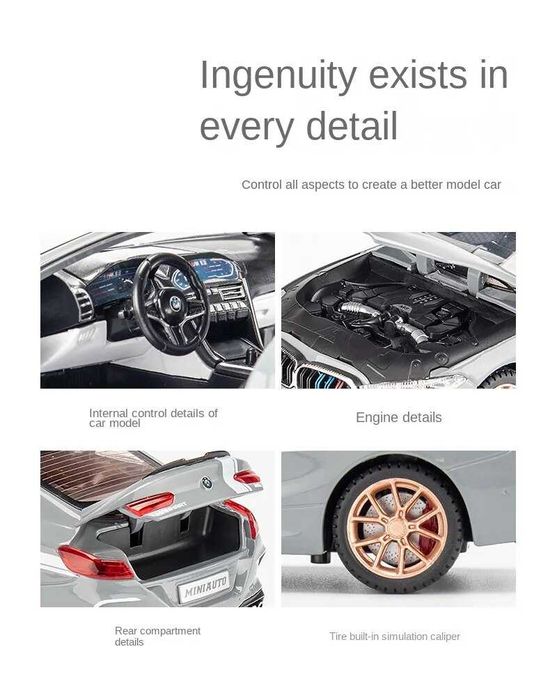 Macheta BMW M8 Manhart 1:24