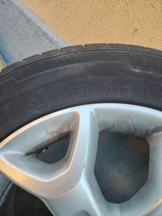 Jante R 17 Ford / anvelope vara dot 2024 235/ 55 R 17