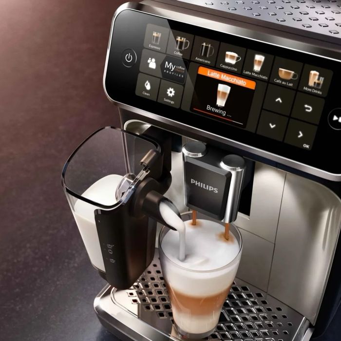 Кофемашина Philips EP5447/5444 Series 5400 LatteGo 1 Год Гарантия