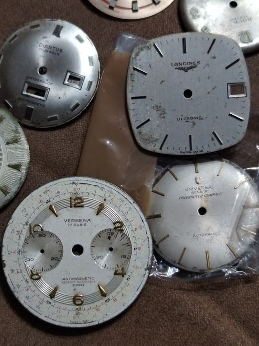 Lot cadrane  și mecanisme ceasuri