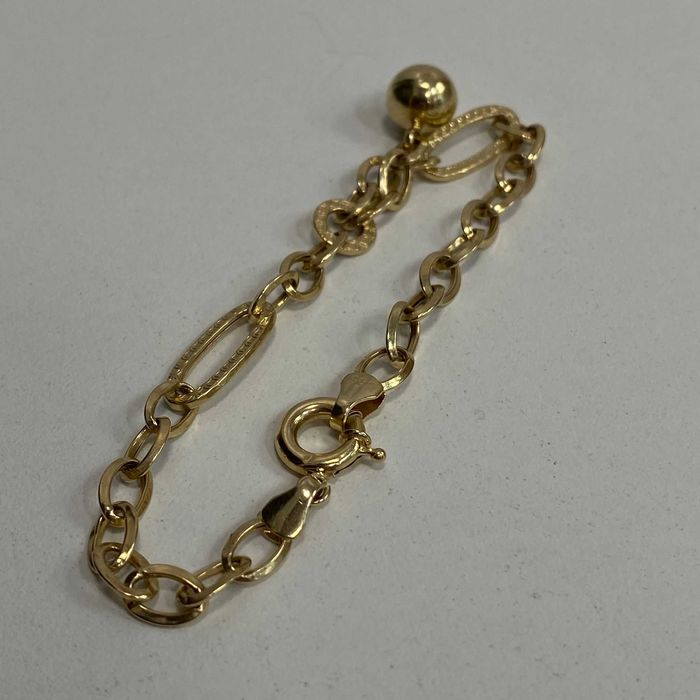 Bratara aur 14K 4.36g (AG13 b55491.6) Garantie 2 ani!